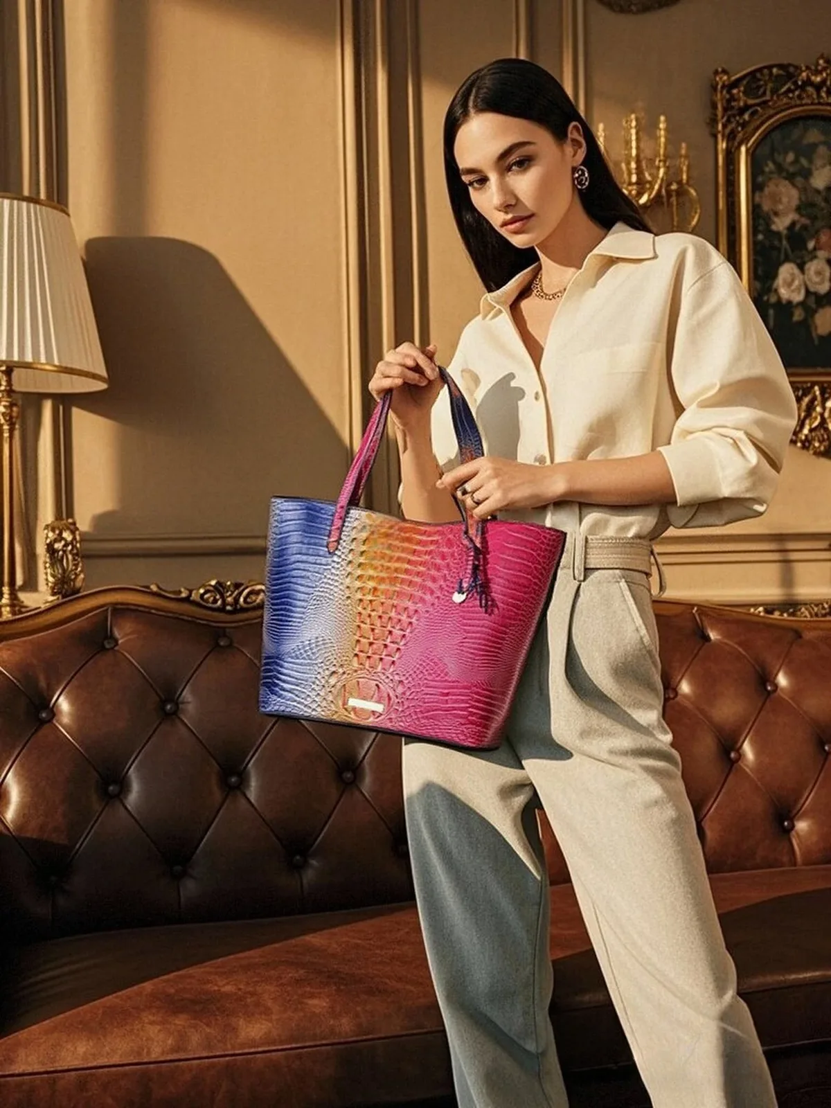 ensemble de sacs fourre-tout à texture gaufrée pour femmes, grand sac de transport avec pochette zippée amovible, sac à main à bandoulière multi-compartiments pour le camping, la plage, les pique-niques et les sorties d'une journée