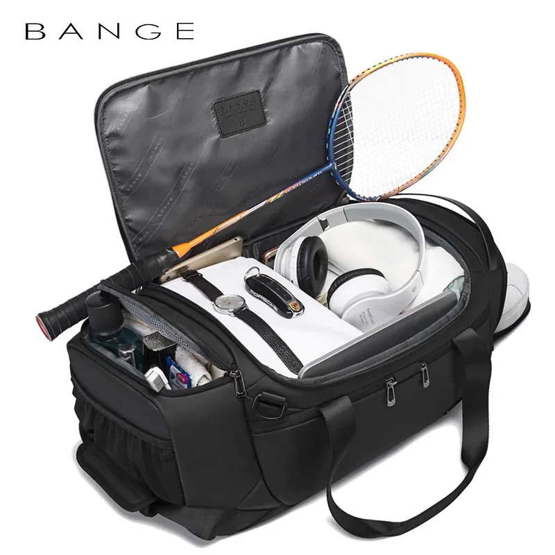bange nouvelle sacoche de voyage multifonctionnelle personnalisable de haute qualité unisexe, imperméable, pour sport et gym