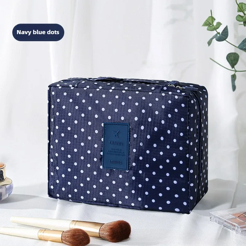 grande trousse de toilette pour femmes, sac de voyage imperméable pour cosmétiques, organiseur de maquillage avec ouverture facile, étui de rangement beauté