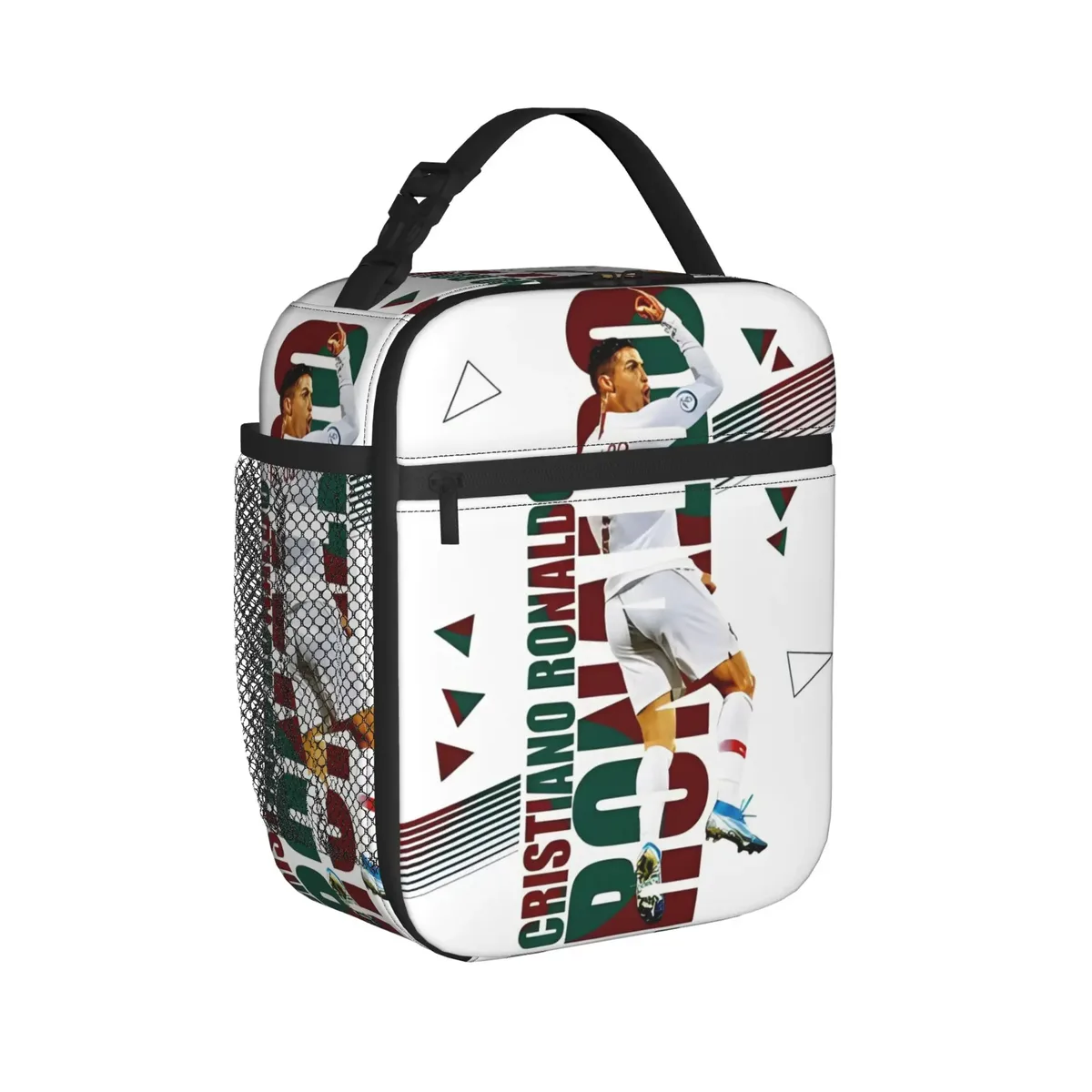 sac isotherme de football ronaldo cr7, sac à repas, boîte à lunch étanche, sac fourre-tout pour hommes et femmes, pour le travail et les activités de plein air