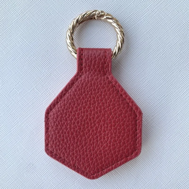 pince à chapeau en cuir pu pour femme, artefact magnétique portable, crochet de sac à dos, rangement d'accessoires pendentif, nom personnalisé, mode