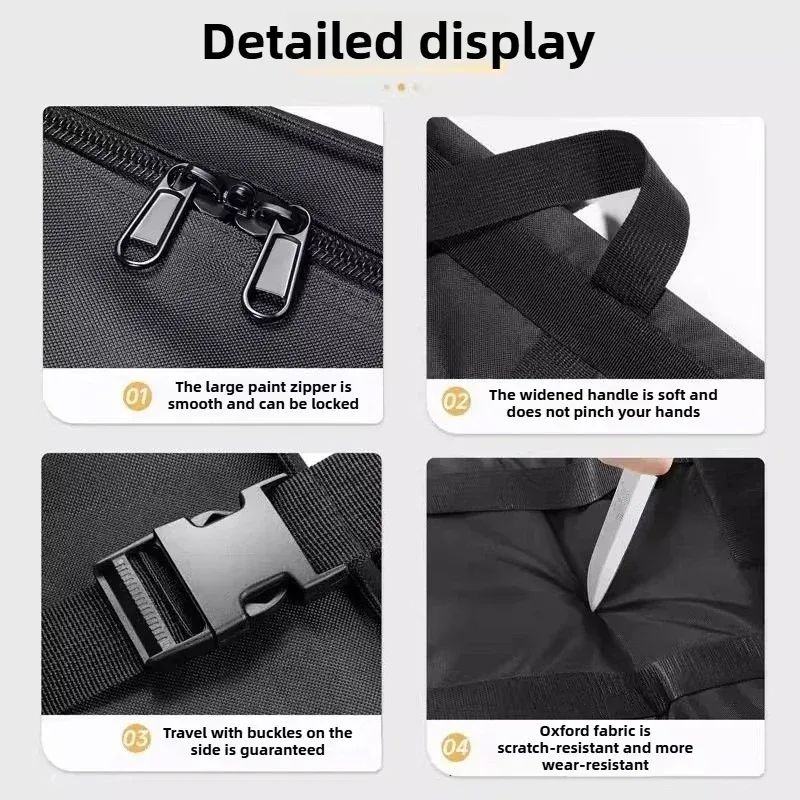 sacs de voyage extra-larges pliables en oxford, sacs de déménagement, bagages de soute pour avion, sacs de rangement imperméables et résistants à l'eau, très robustes