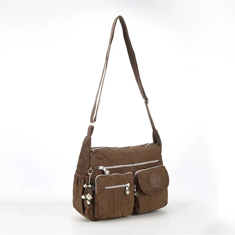 sac messager léger format a4, sac à bandoulière imperméable, sac unisexe grande capacité pour hommes et femmes