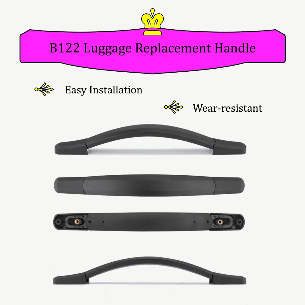 Mallette à outils d'entretien de pièces de bagage, remplacement de valise à mot de passe, poignée universelle, réparation de poignée d'installation facile, B122