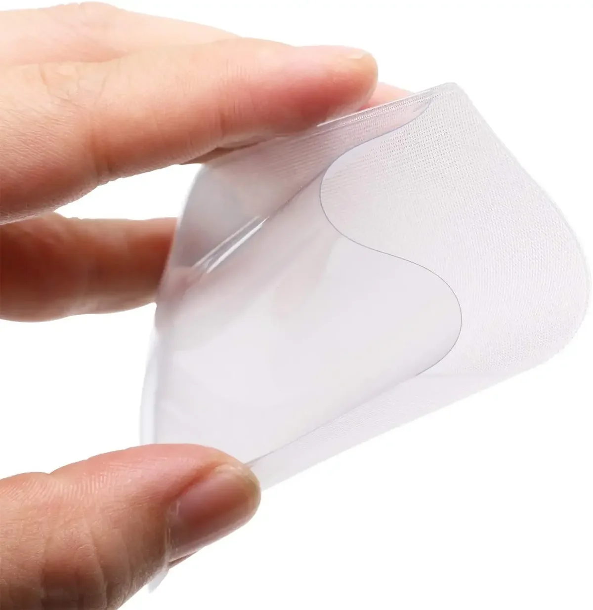 protecteur de cartes en pvc givré transparent, couverture de carte d'identité de crédit, support anti-magnétique, conteneur de cartes postales, sacs de rangement, 1 à 50 pièces