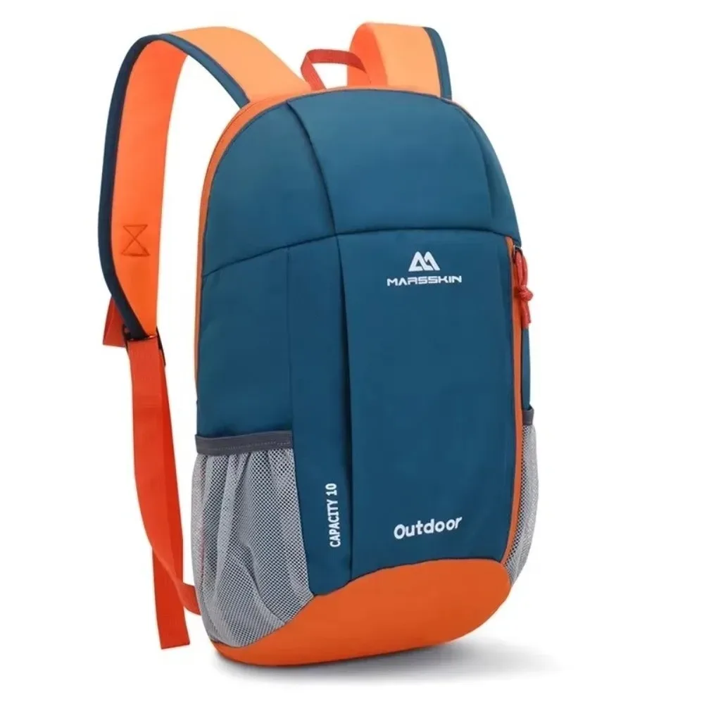sac à dos d'escalade portable 10l, imperméable, avec fermeture éclair, sac de voyage en polyester, sac à dos décontracté pour étudiants, sports de plein air