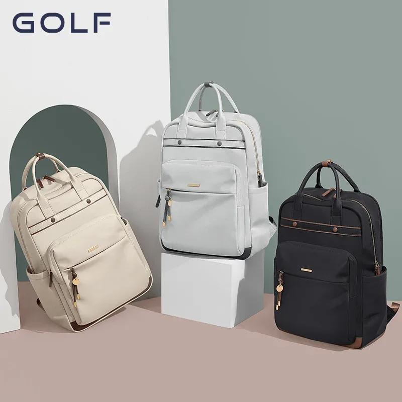 sac à dos de golf oxford pour femme, grande capacité, sac à dos pour ordinateur de voyage, sac à dos pour étudiant, déterminer commpiedmont