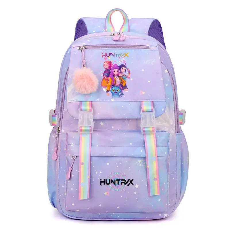 sac à dos kpop demon hunters pour étudiantes, lycéennes, collégiennes, polyvalent, adapté au quotidien et aux activités de plein air