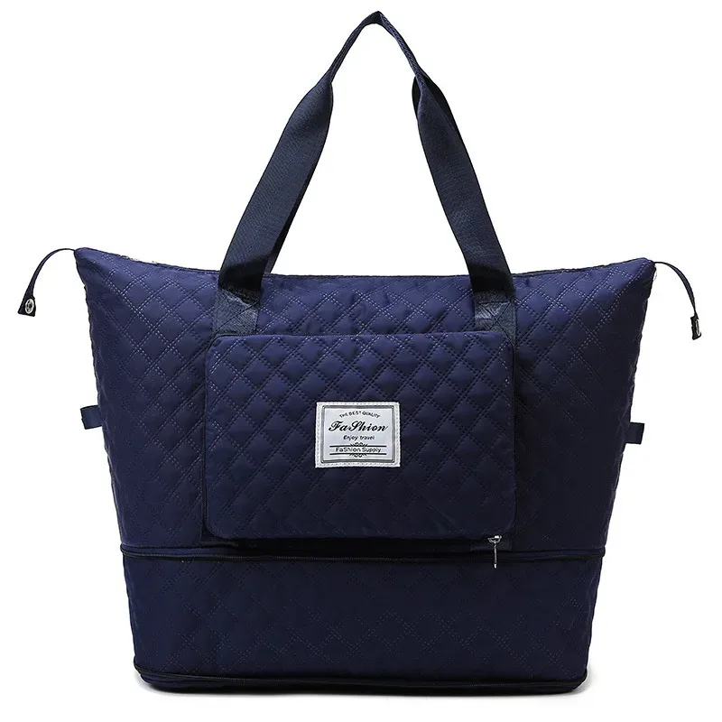 sac de voyage pliable étanche pour femme, grande capacité, séparation sèche et support, sac de rangement, fourre-tout lingge, yoga initié
