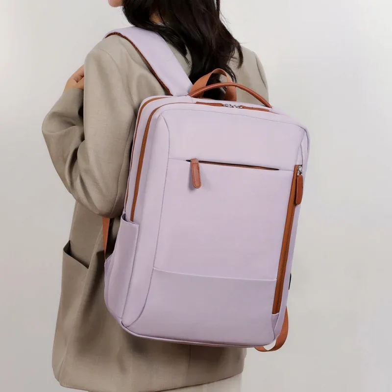 sac à dos d'ordinateur léger et tendance ogehuafee, sac à dos de voyage d'affaires multicouche, sac à dos en nylon de haute qualité
