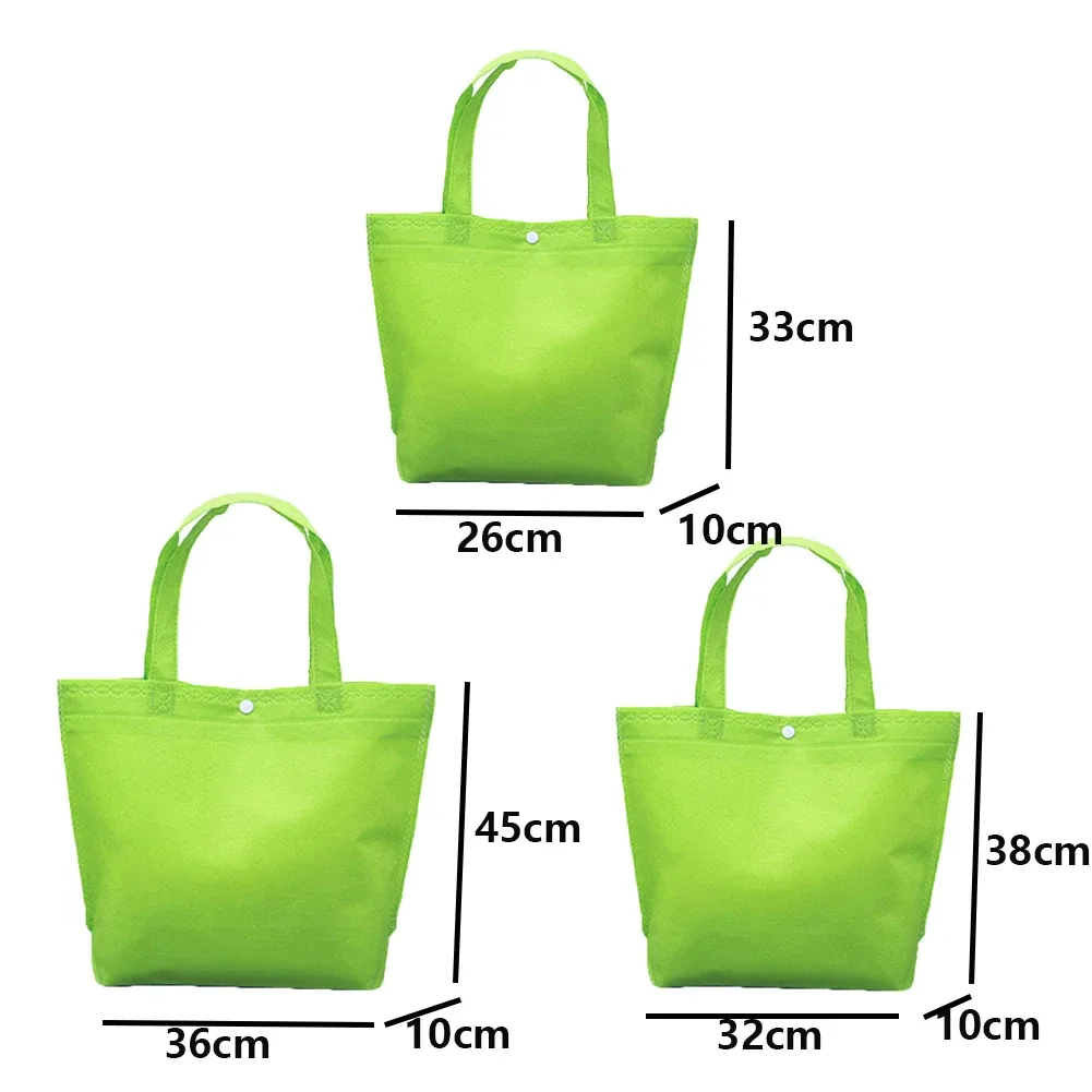 sac à main solide avec bouton pour femme, fourre-tout de grande capacité, sac d'épicerie, cadeau réutilisable, sacoche de rangement portable