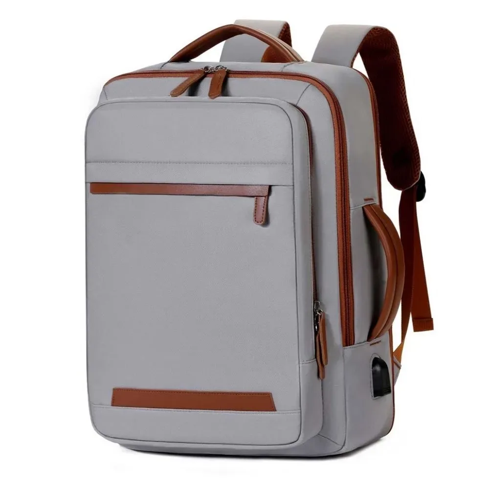 sac à dos pour ordinateur portable de grande capacité, multi-poches, résistant à l'usure, extensible, respirant, en maille, anti-éclaboussures d'eau