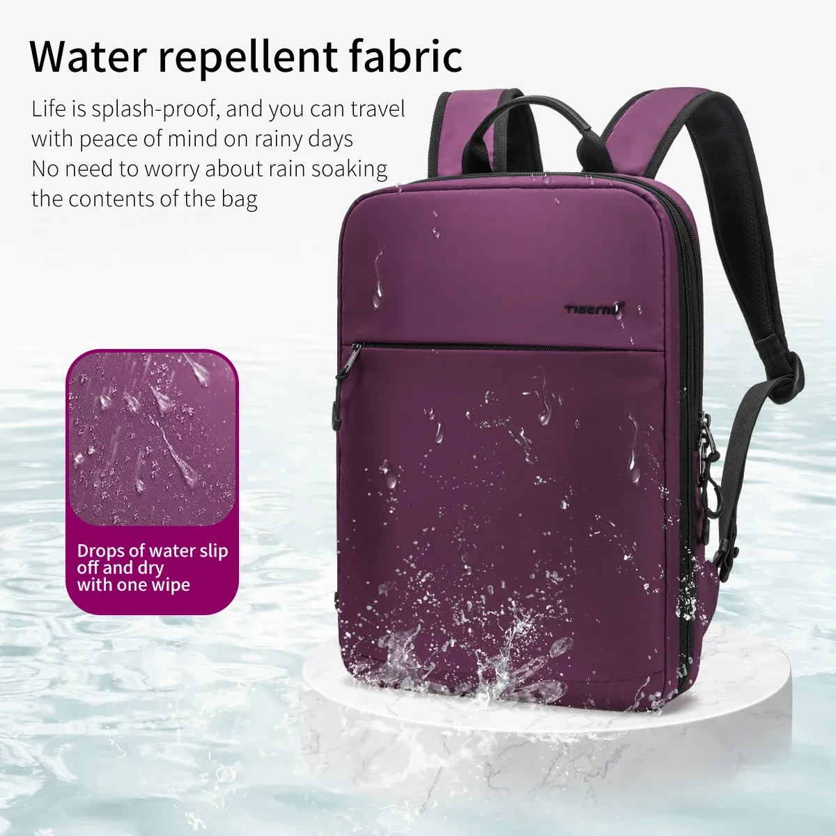 tigernu – nouveaux sacs à dos multifonctionnels pour femmes, sacs légers pour ordinateur portable, extensibles, pour voyage d'affaires, pour l'école