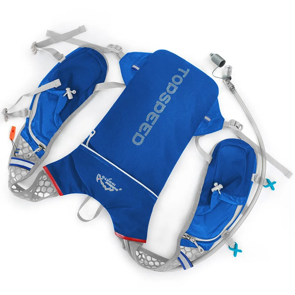 sac à dos d'hydratation pour course à pied 5l, sac de course ultra léger pour marathon, sac à dos de vélo, option gourde souple 500ml
