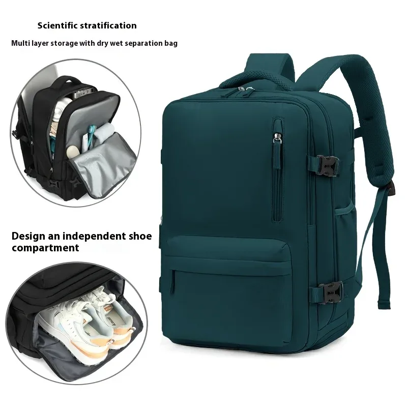 sac à dos pour ordinateur portable de voyage, 30 litres, unisexe, sac à dos de cabine, sac à dos quotidien de 15,6 pouces, sac à dos pour étudiants