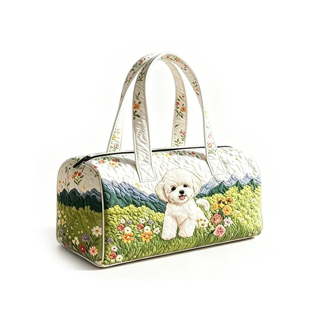 sac de voyage tropical motif ciel étoilé, imprimé flamants roses et palmiers, sac de nuit matelassé bleu marine pour femme, idéal pour les vacances d'été à la plage