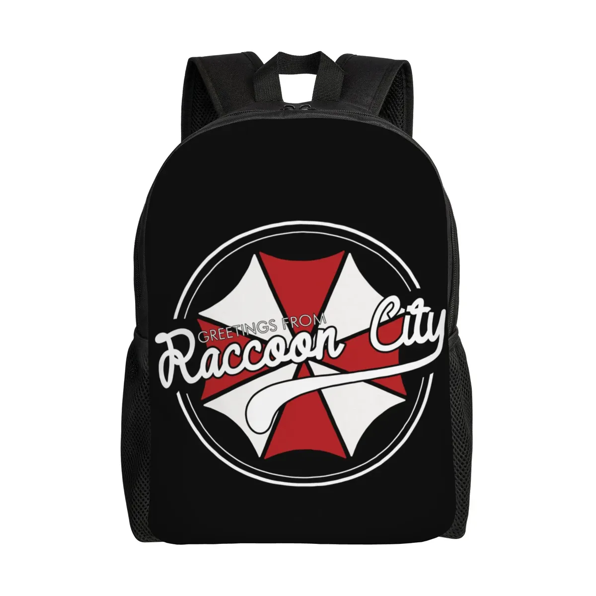 sac à dos décontracté umbrella corporation resident evil pour homme et femme, idéal pour le lycée, le travail, les activités de plein air et l'université