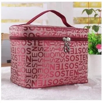 sac à cosmétiques pliable avec lettres 2021, trousse de toilette étanche pour femmes, nécessaire de lavage, sac de rangement de voyage, sacs de maquillage professionnels cq95