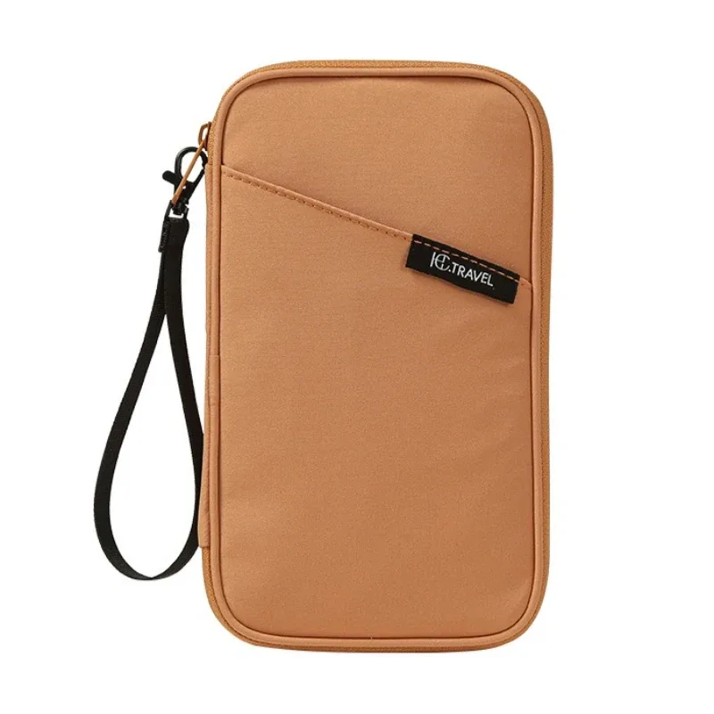 Sac de rangement de portefeuille de porte-passeport bloquant RFID familial-organisateur de documents de voyage avec étui pour cartes de crédit sac de voyage essentiel