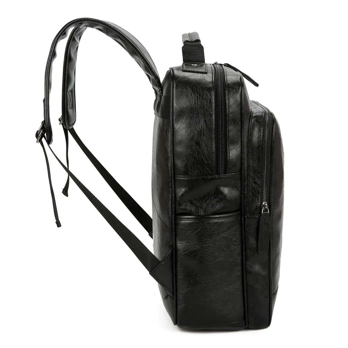 sac à dos en cuir pour hommes, décontracté, grande capacité, voyage pour jeunes, peau de mouton, loisirs, sacs à bandoulière simples pour hommes, sac de haute qualité