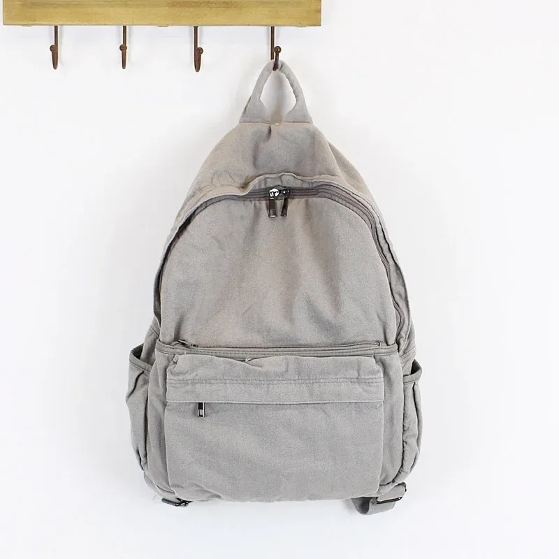sac à dos décontracté en toile pour l'école, grande capacité, pour ordinateur portable, textile, idéal pour les loisirs, convient aux adolescents