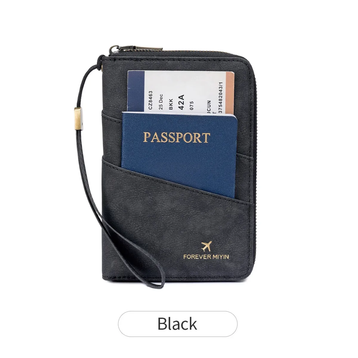 portefeuille de voyage, porte-cartes de crédit, organiseur de passeport, porte-espèces, sac à documents, sac à main multifonction, pochette de voyage, sac de rangement
