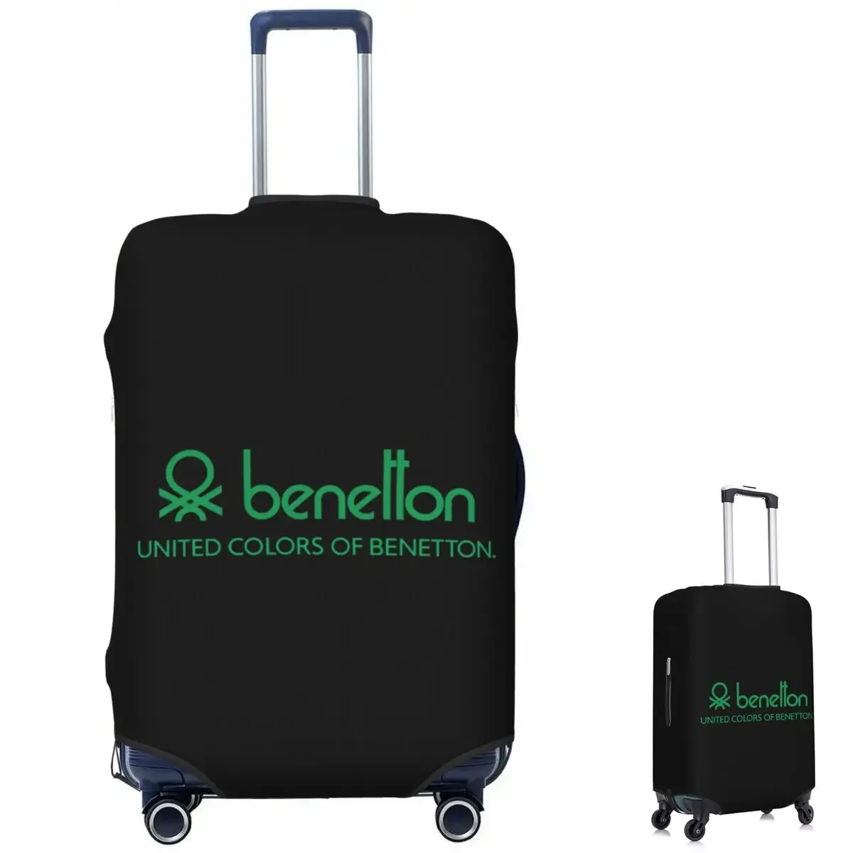 united colors of benetton – housse de protection élastique pour valise de voyage, housse de protection pour bagages de 18 à 32 pouces