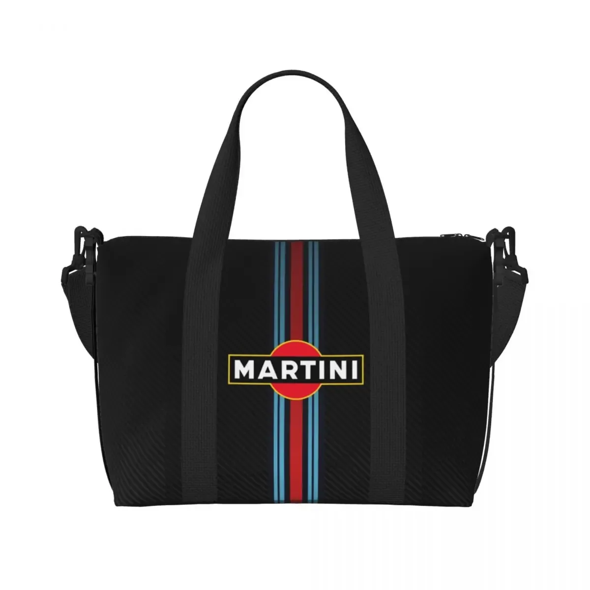 m-martini racing sac de voyage pour homme et femme, bagage à main de grande capacité, sac de sport et de fitness, ensemble de voyage