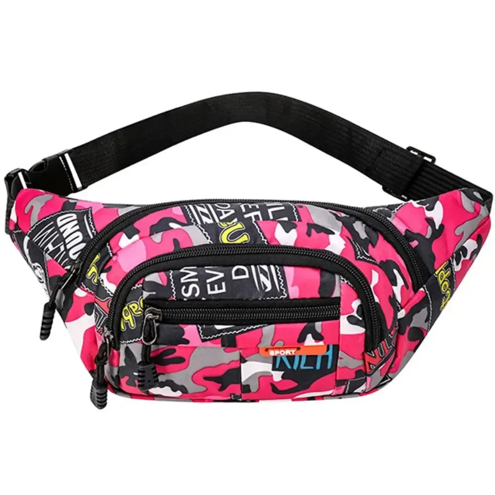 sac banane imperméable de style coréen pour hommes et femmes, sacs en toile de grande capacité, sacs de sport en plein air, poudres de banane, gels