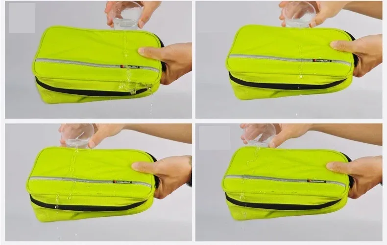 sac de maquillage étanche à fermeture éclair pour hommes et femmes, trousse à cosmétiques, trousse de beauté, organisateur de maquillage, trousse de toilette, kits de rangement, pochette de lavage de voyage