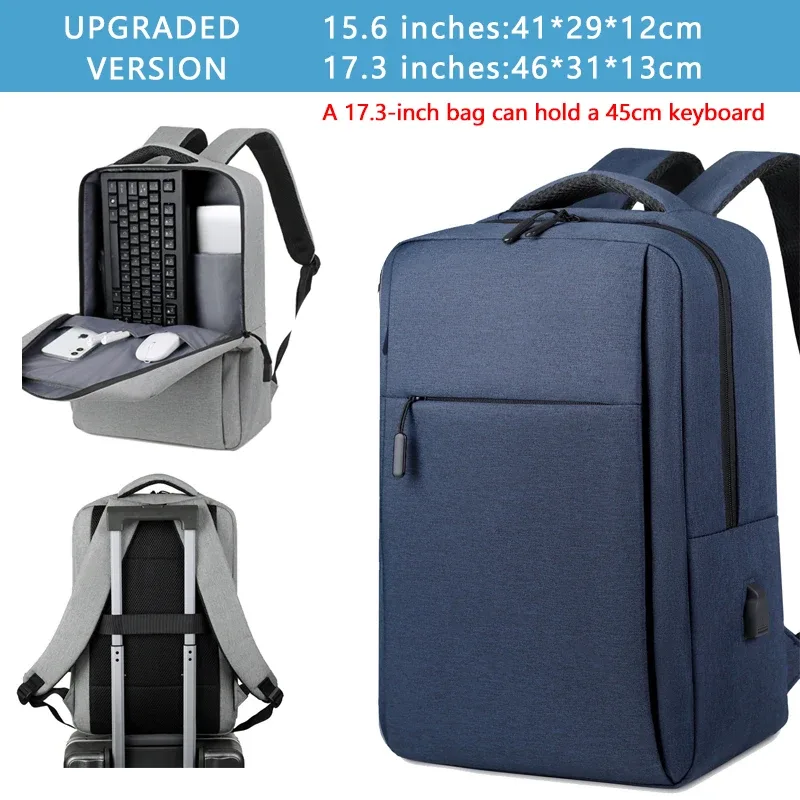 sac à dos personnalisé avec logo, sacoche pour ordinateur portable en nylon de 15 et 17 pouces, sac cadeau, sac à dos pour hommes d'affaires, image et nom imprimés