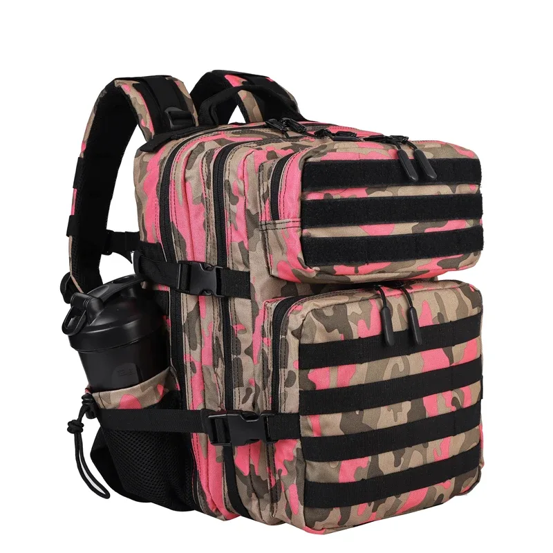 lhi 25l sac à dos tactique pour femmes fitness athlète sac de sport petit sac à dos de voyage pour sports de plein air avec porte-bouteille