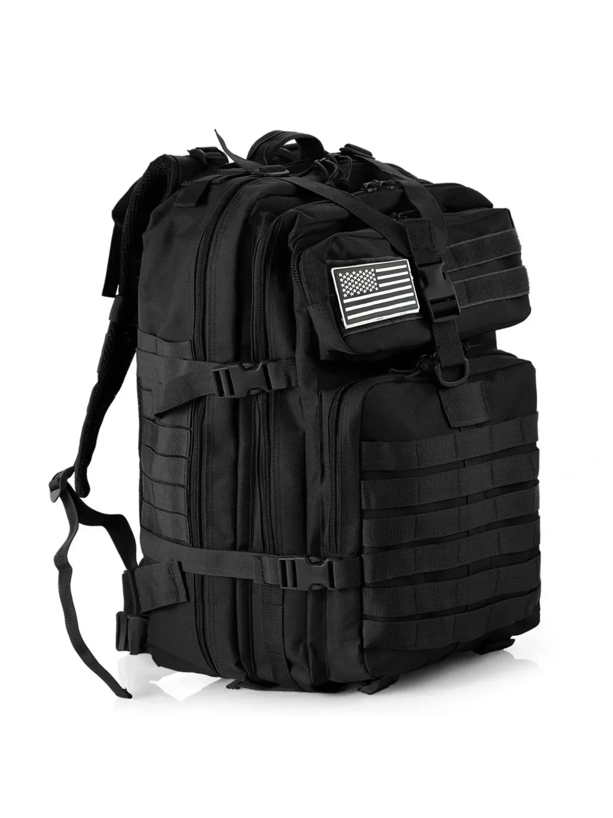 sac à dos tactique imperméable en nylon durable de 50 l pour la randonnée en plein air, la pêche, la chasse, le camping, le trekking, les sports, les voyages, sac à bandoulière