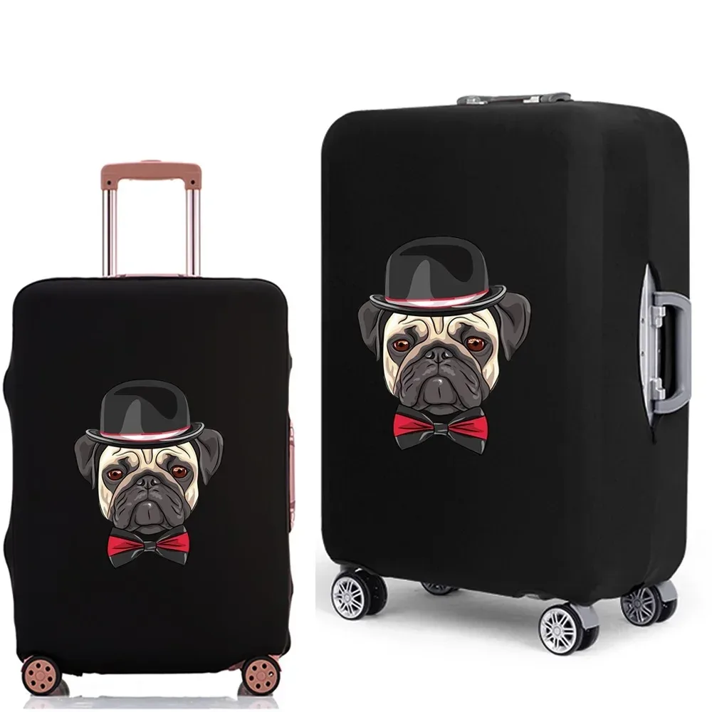 juste de protection élastique pour bagages de voyage, étui épais, housse anti-poussière, nouveau motif de chien, appliquer 18-28, 2022