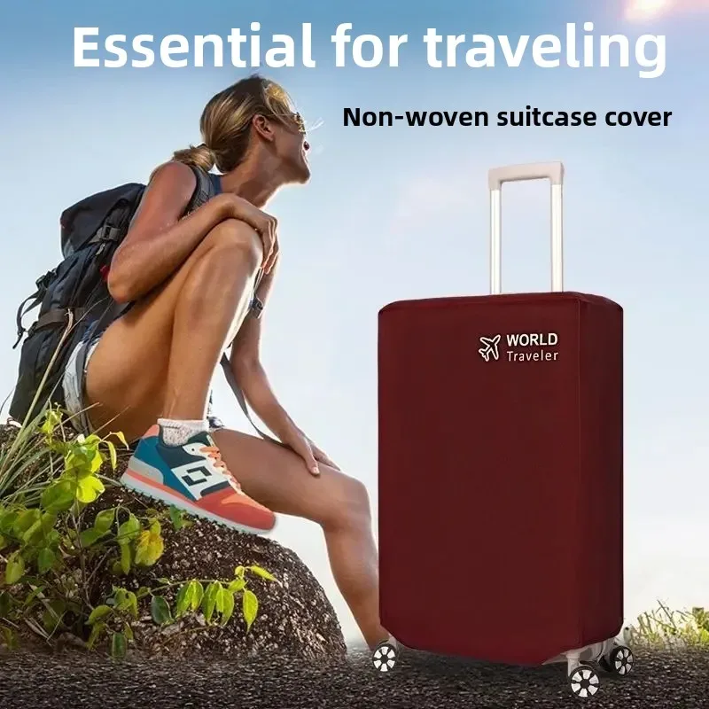 housse de protection épaisse, enveloppe complète, étanche, anti-poussière, antichoc, étui de protection universel pour bagages, pour voyage et affaires