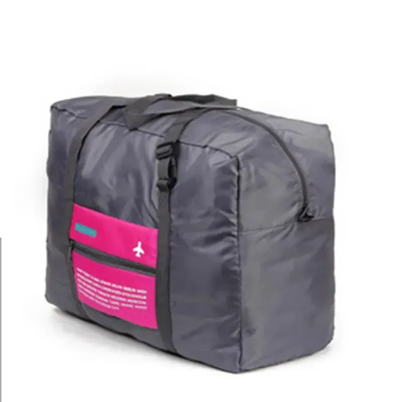 sac de voyage étanche de grande capacité pour femmes, sac à main pliable en nylon unisexe, bagages de voyage, nouvelle mode