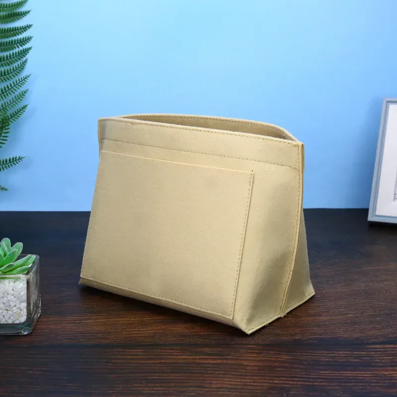 sac à insérer en feutre adapté au sac à main, sac de doublure en tissu feutré, sac de maquillage, support de voyage, organisateur de sac à main portable