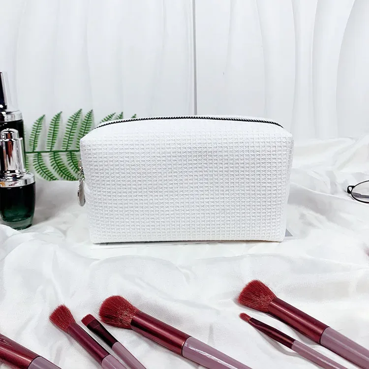 sac à cosmétiques personnalisé avec nom, sac de voyage léger en velours côtelé tendance, sac de maquillage durable de grande capacité, cadeau pour la fête des mères
