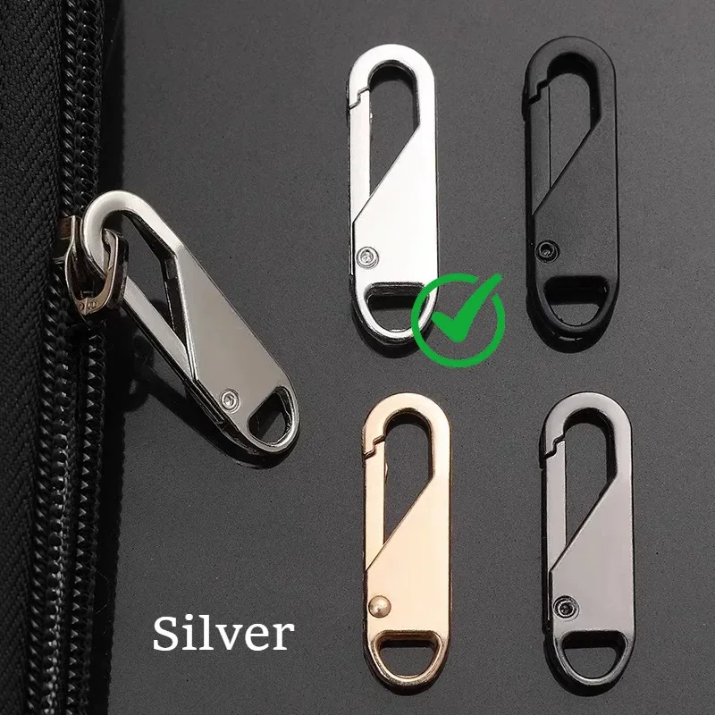 kit de réparation instantanée universel pour tirettes de fermeture éclair métalliques – outil détachable pour sacs à main et vêtements, facile à utiliser
