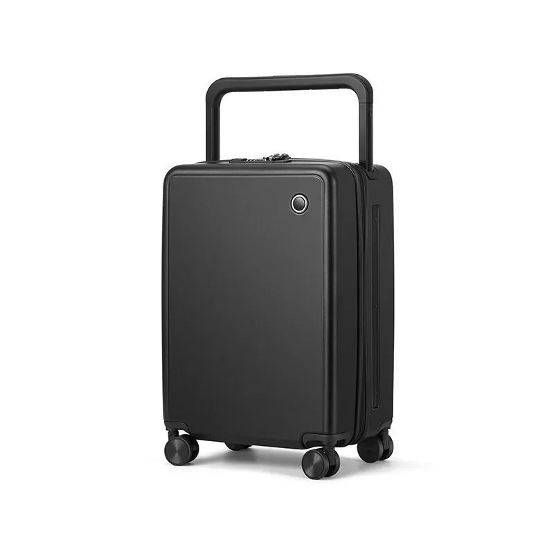 valise de voyage à roulettes avec fermeture éclair, bagage à main, trolley tsa, mot de passe, usb, 20 pouces