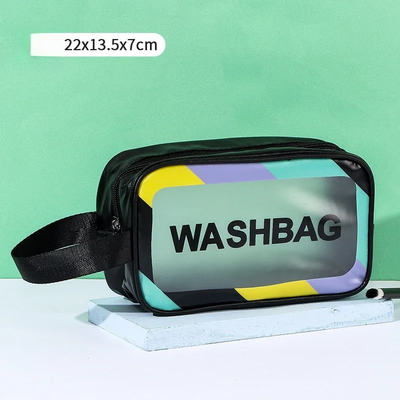 trousse de maquillage mate, grande capacité, imperméable, sac de rangement pour cosmétiques, trousse de maquillage portable à main