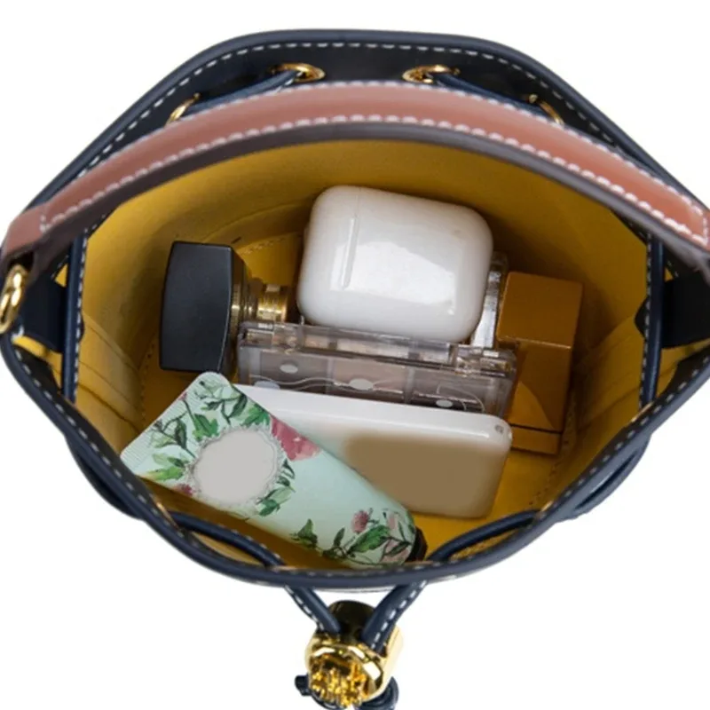 organisateur de sac à main avec cordon de serrage, organisateur conçu pour sac seau, sac intérieur en nylon, sac à bandoulière, fourre-tout