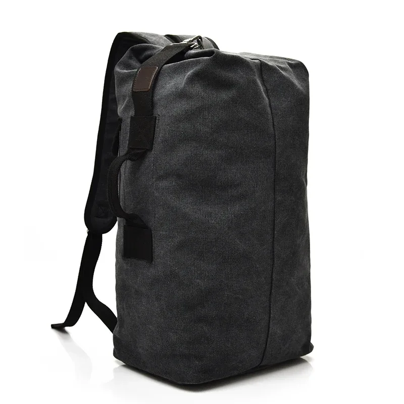sac à dos de voyage pour hommes, grande capacité, sac à main d'alpinisme, seau en toile de bonne qualité, sacs à bandoulière pour hommes