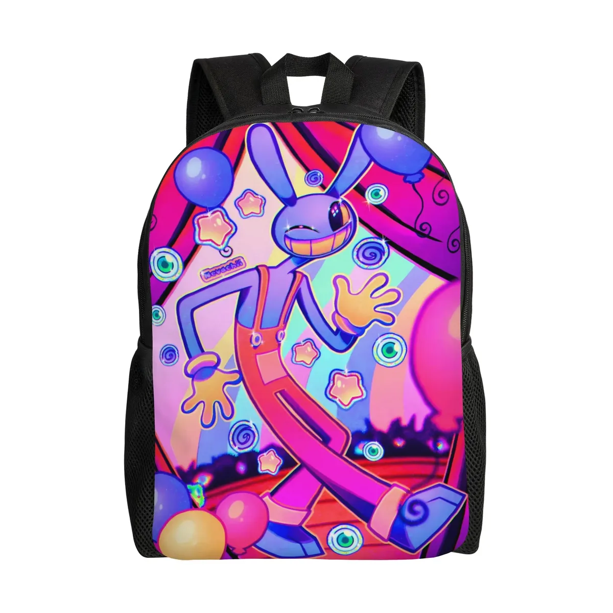 sac à dos thermique jax cartoon digitals circus, sacs à dos de voyage, sacs d'école à motif design pour étudiants, sac à dos élégant