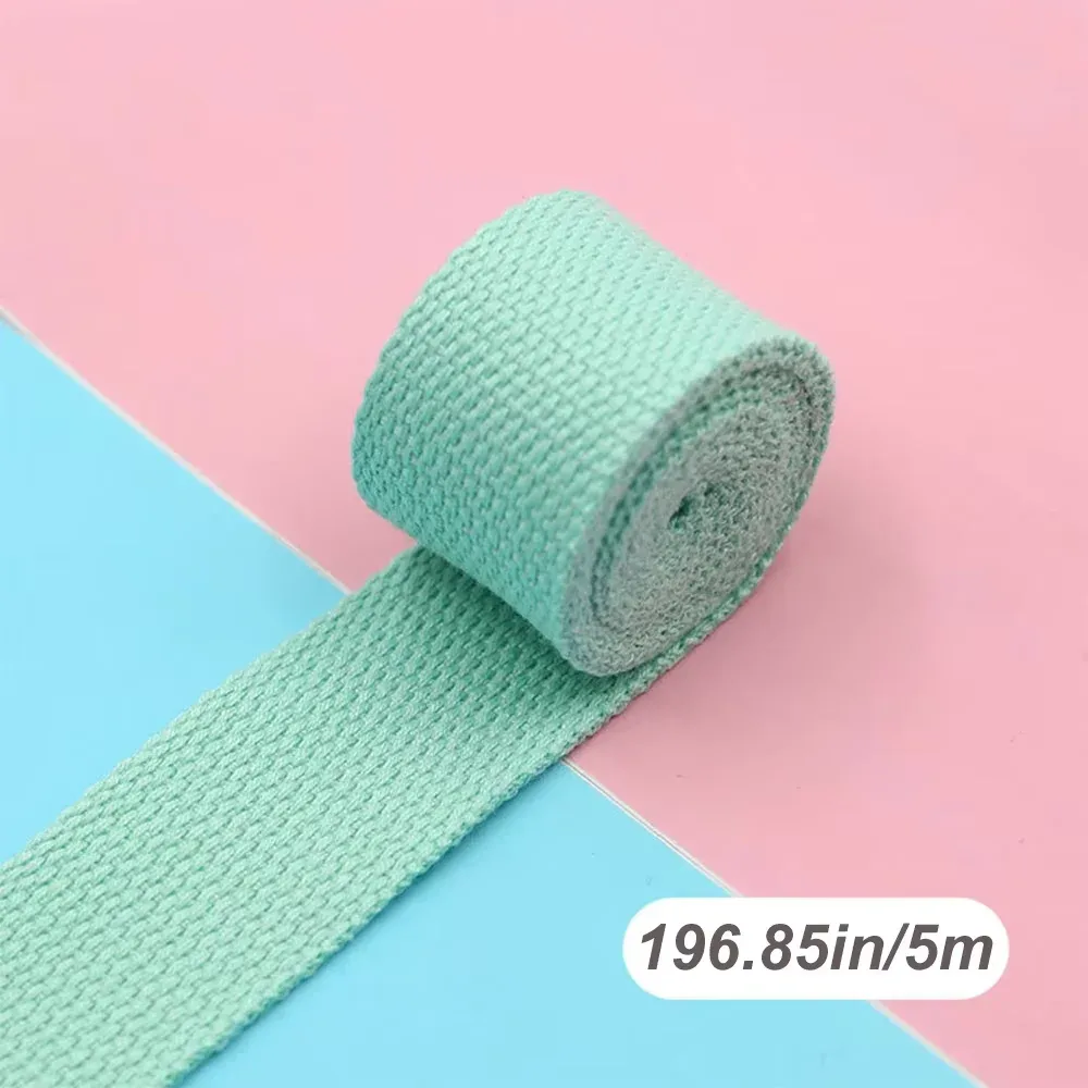 sangle en toile portable 5m*32mm pour sac à dos, accessoires de couture diy, ceinture, ruban de décoration pour vêtements