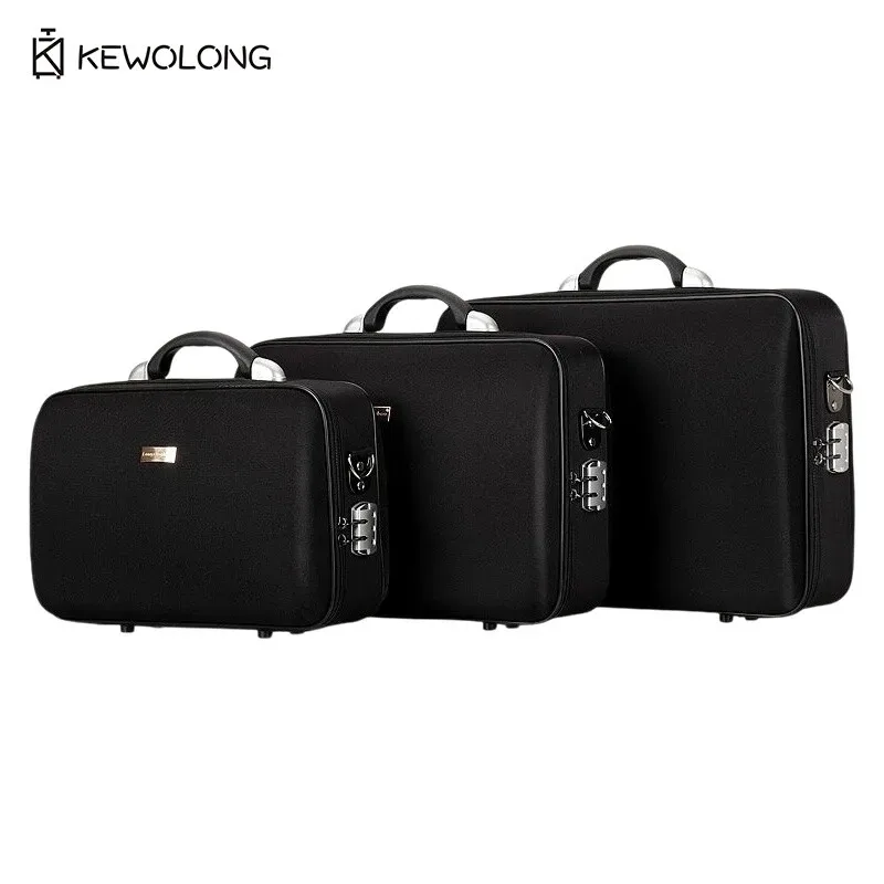 grand étui de voyage avec serrure – mallette durable, organisateur de rangement multifonction pour outils, ordinateur portable, équipement d'appareil photo
