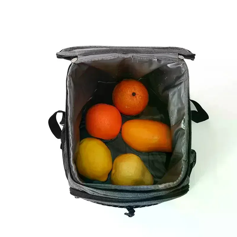 sac à dos isolé-sac isolé en tissu oxford grande capacité pique-nique en plein air sac à dos isolé voyage sac isotherme de bière