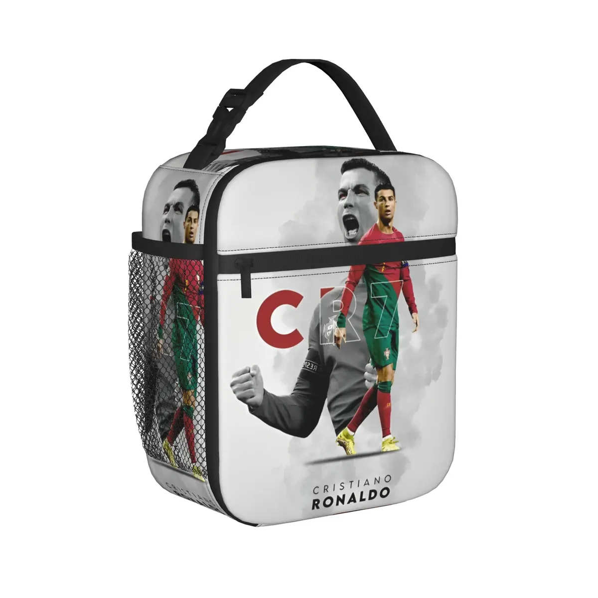 sac isotherme de football ronaldo cr7, sac à repas, boîte à lunch étanche, sac fourre-tout pour hommes et femmes, pour le travail et les activités de plein air