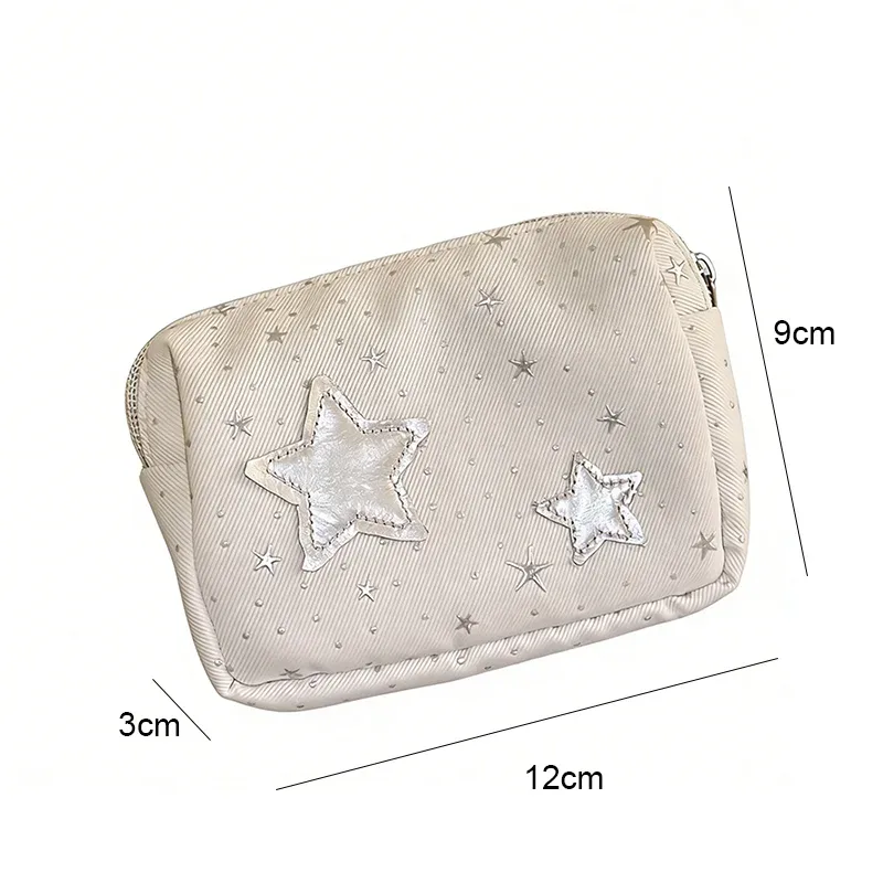 nouvelle trousse de maquillage star elements, mini sac de rangement multifonctionnel de voyage, pochette portable pour femmes
