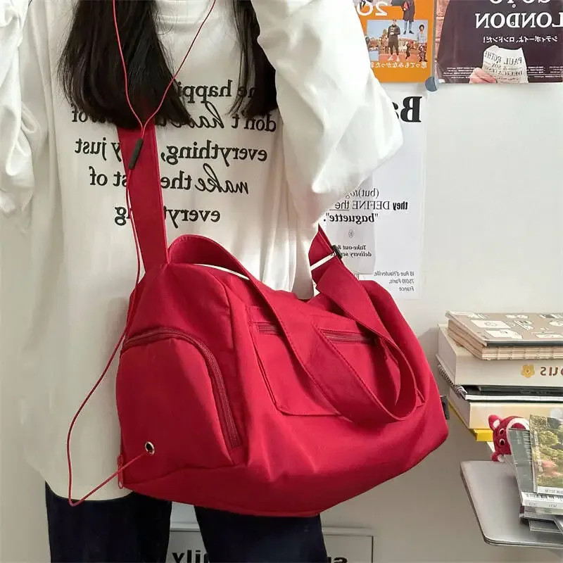 nouveau sac de grande capacité, sac de voyage pour courtes distances, sac de sport et de yoga, sac de rangement bandoulière pour femme, sac de niche